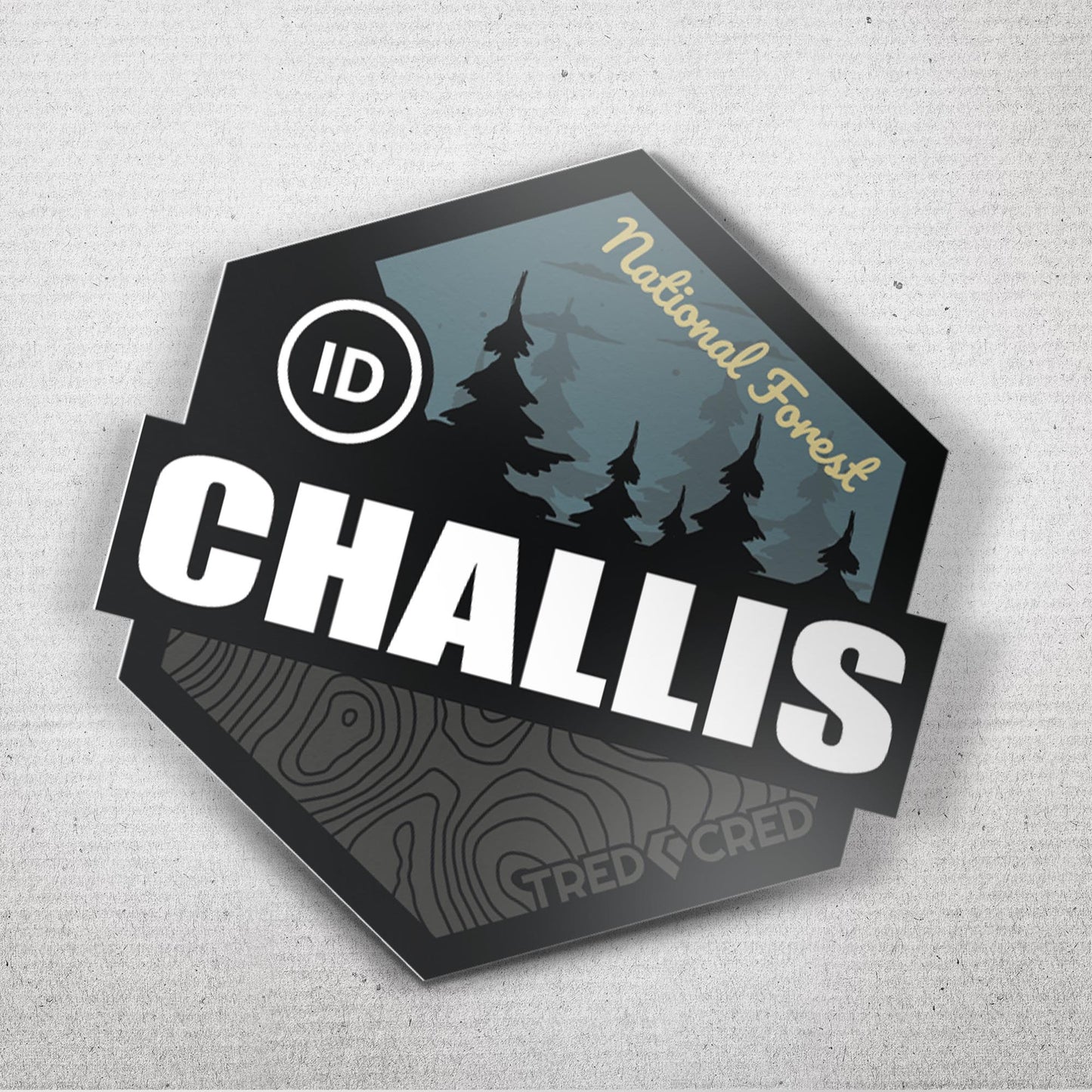 Sticker: Challis National Forest