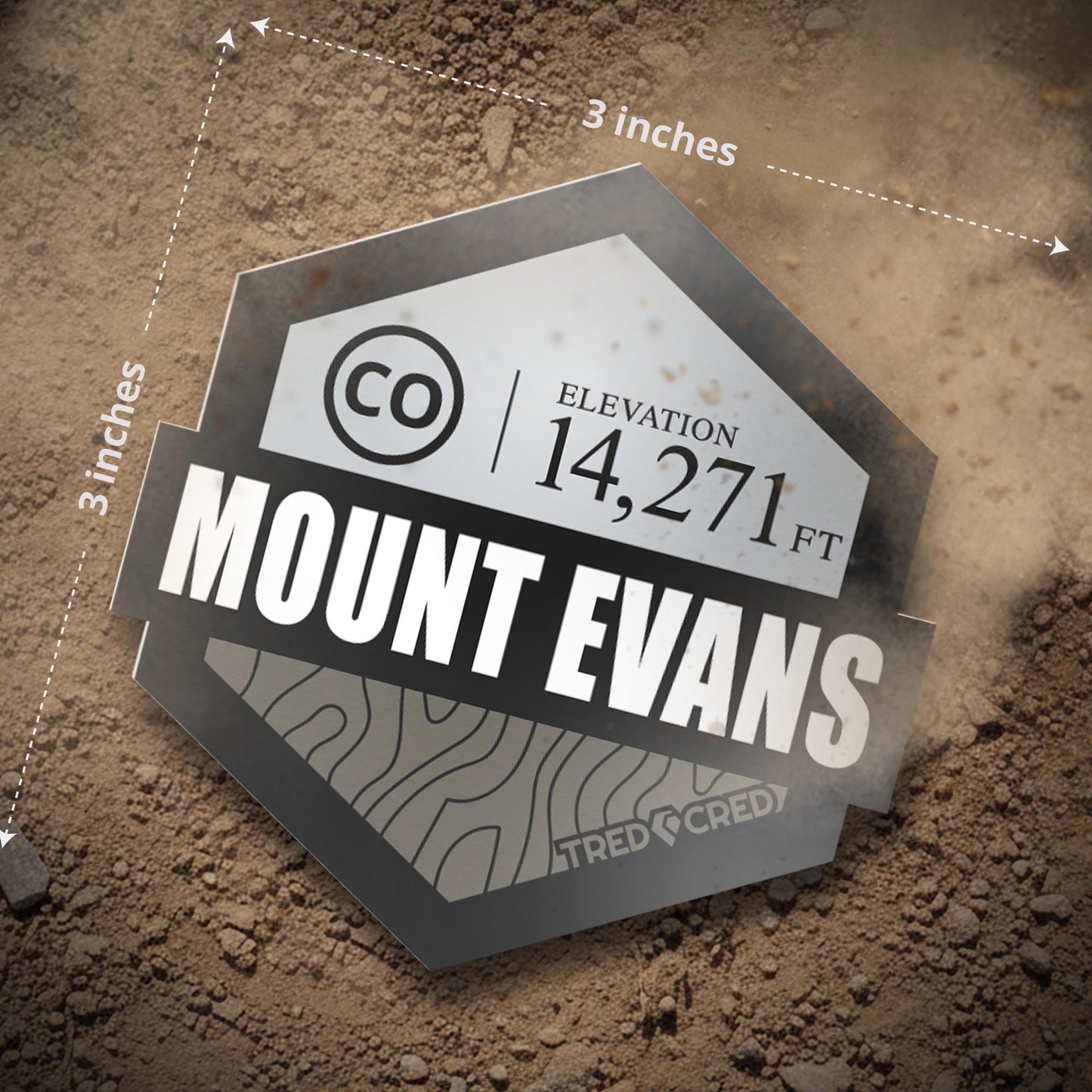 Sticker: Mount Evans