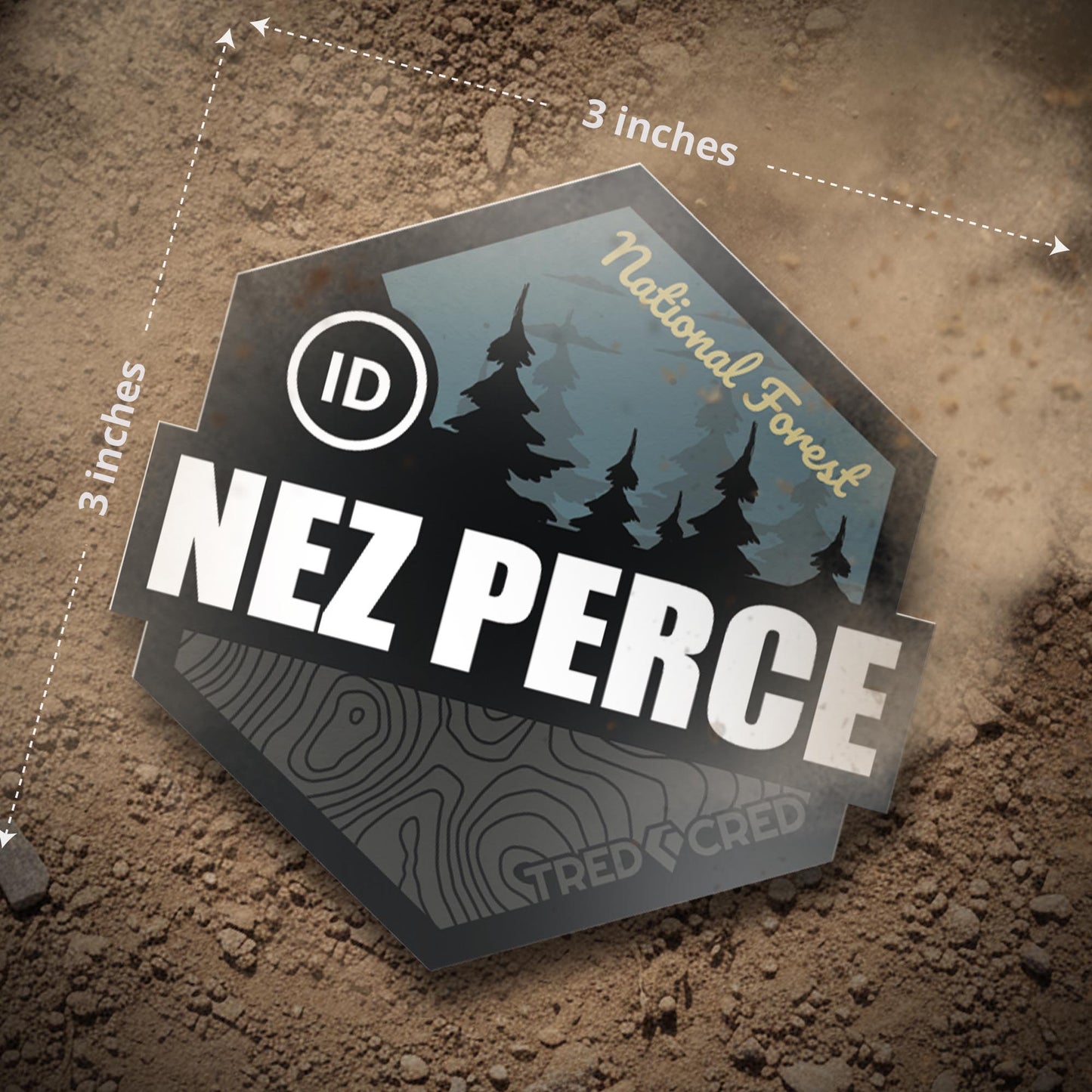 Sticker: Nez Perce National Forest