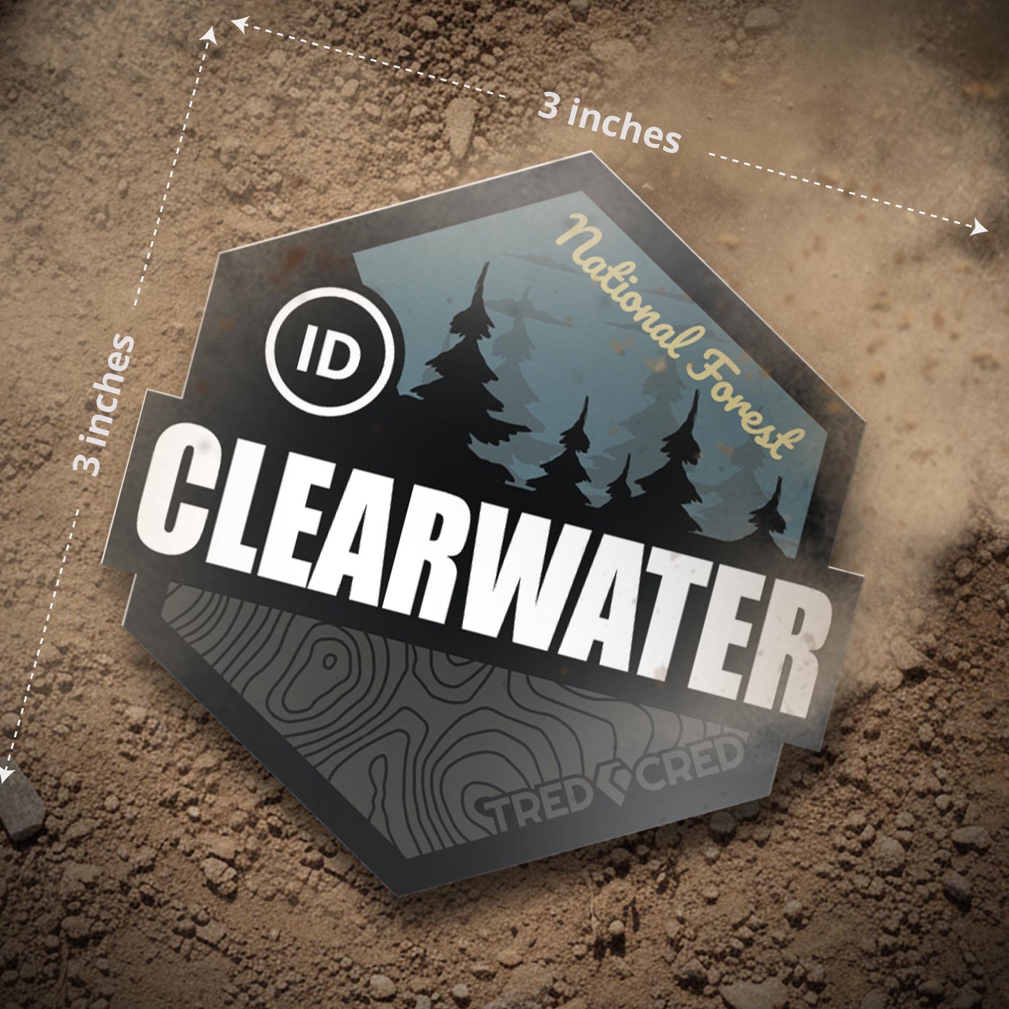 Sticker: Clearwater National Forest