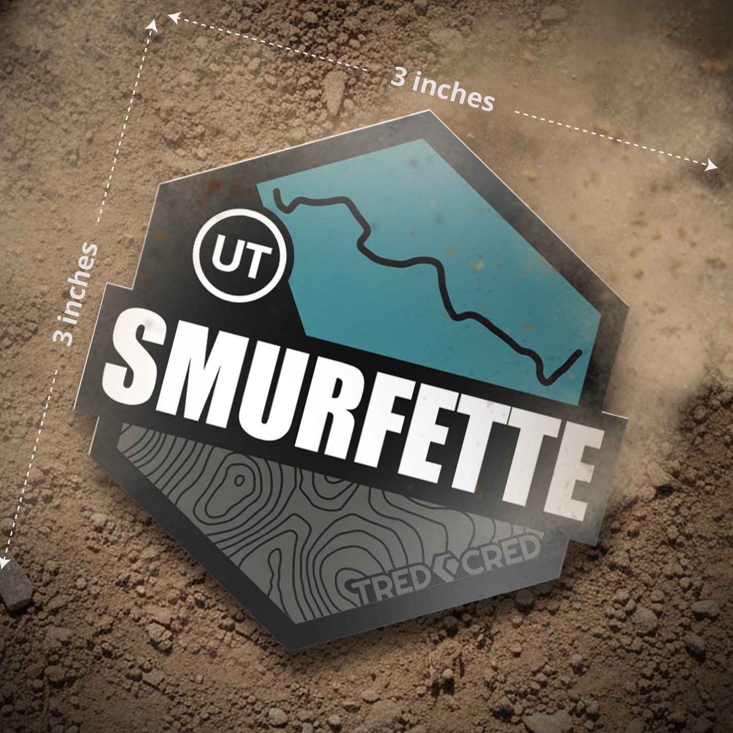 Sticker: Smurfette