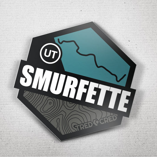 Sticker: Smurfette