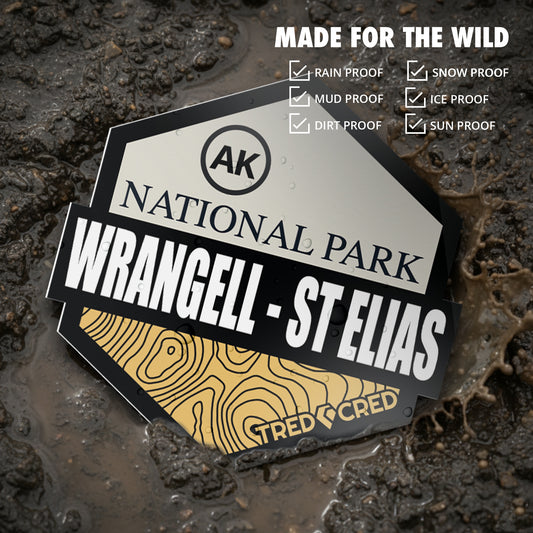 Sticker: Wrangell - St. Elias National Park
