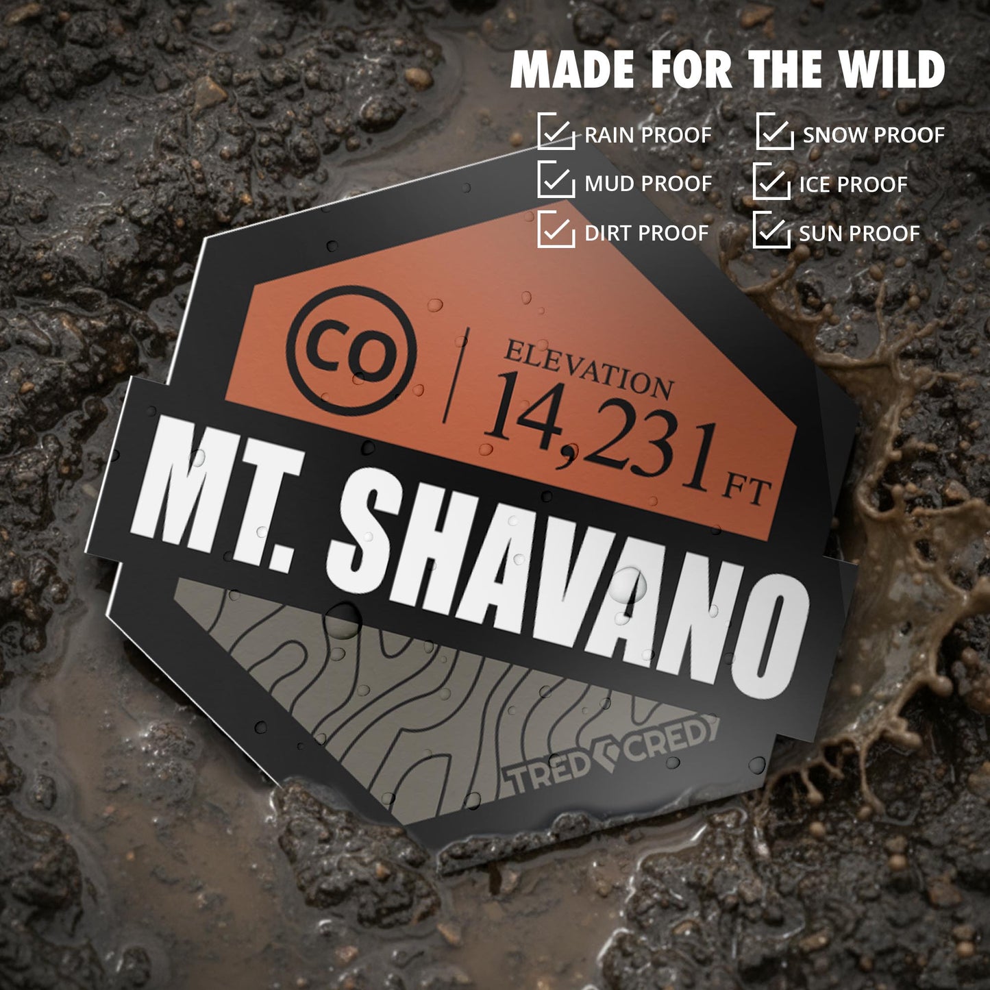 Sticker: Mount Shavano