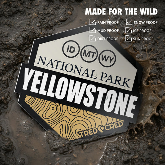 Sticker: Yellowstone National Park
