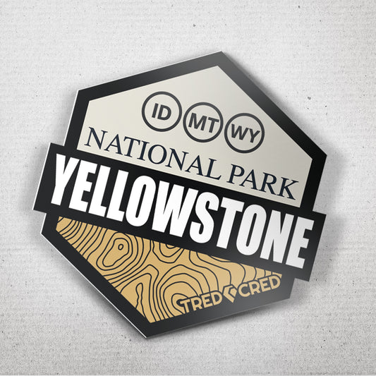 Sticker: Yellowstone National Park