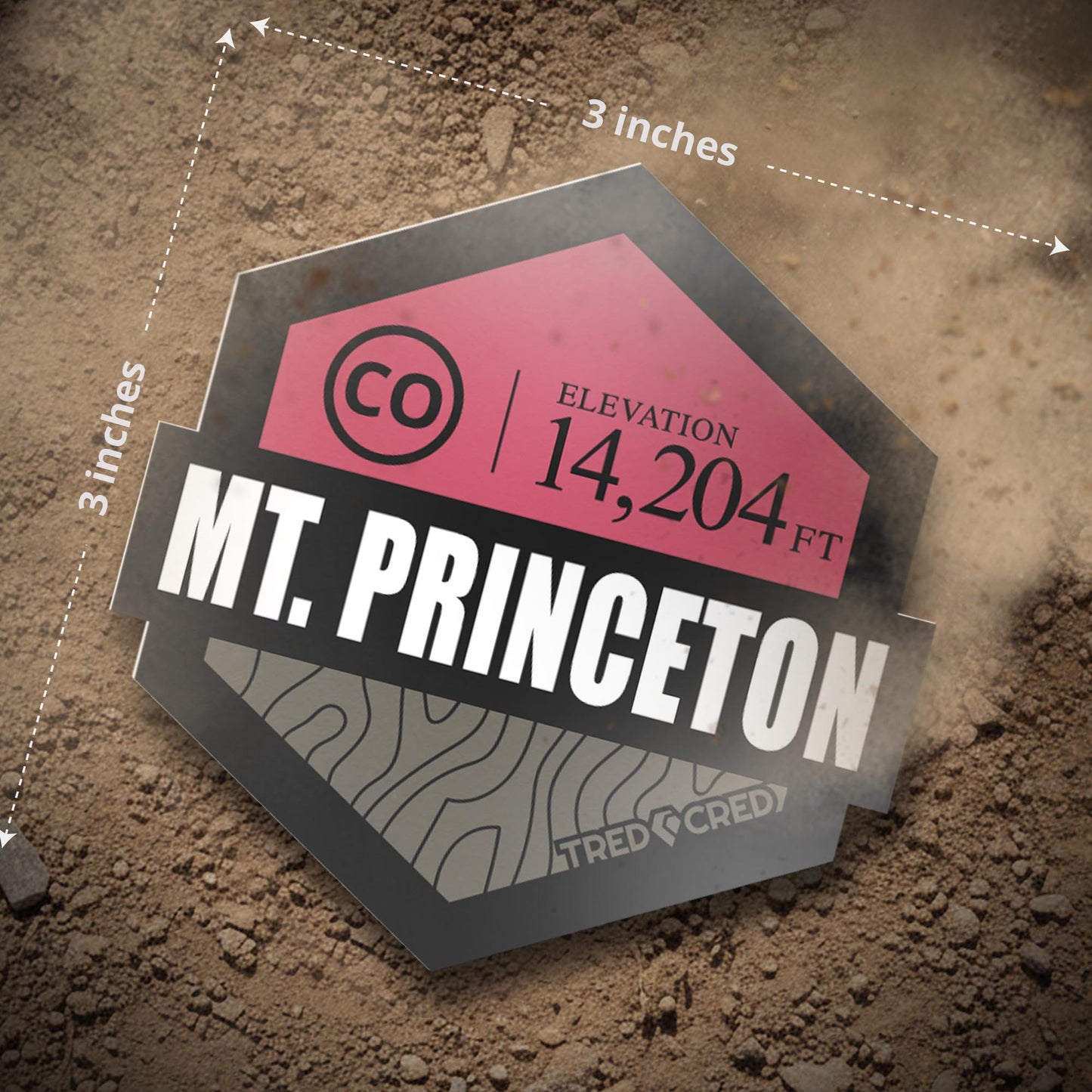 Sticker: Mount Princeton