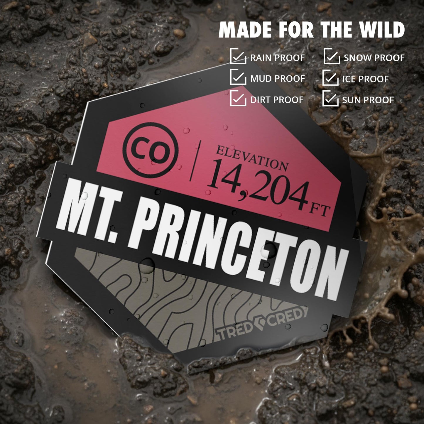 Sticker: Mount Princeton