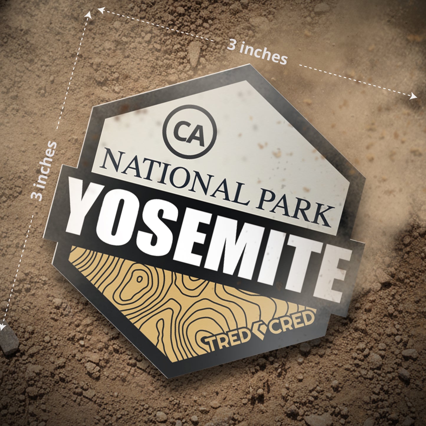 Sticker: Yosemite National Park