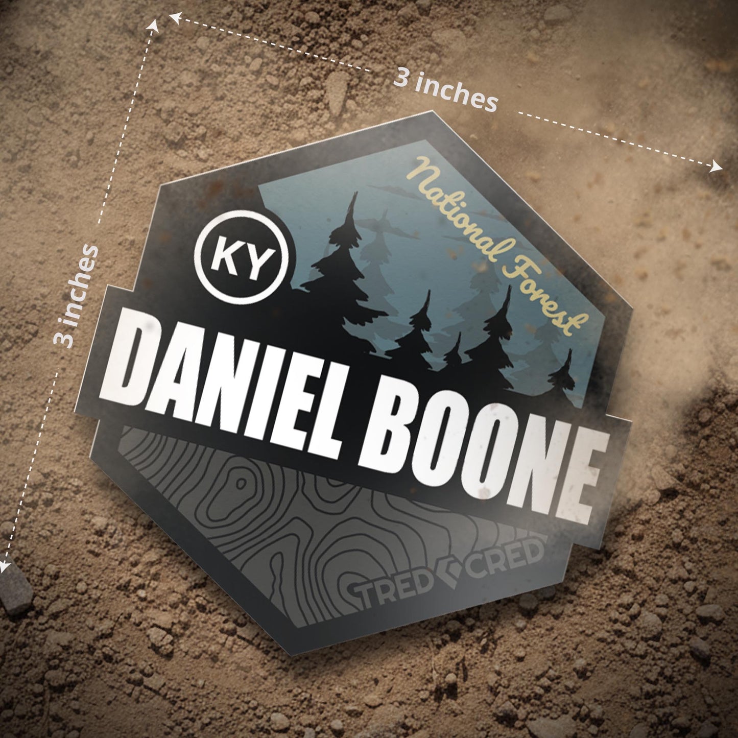 Sticker: Daniel Boone National Forest