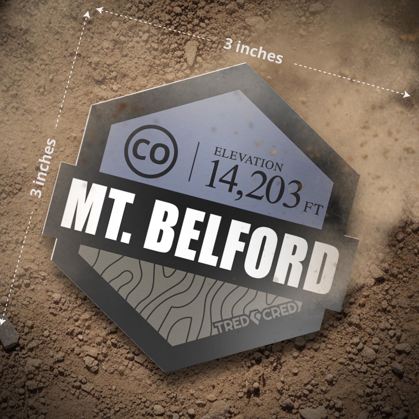 Sticker: Mount Belford