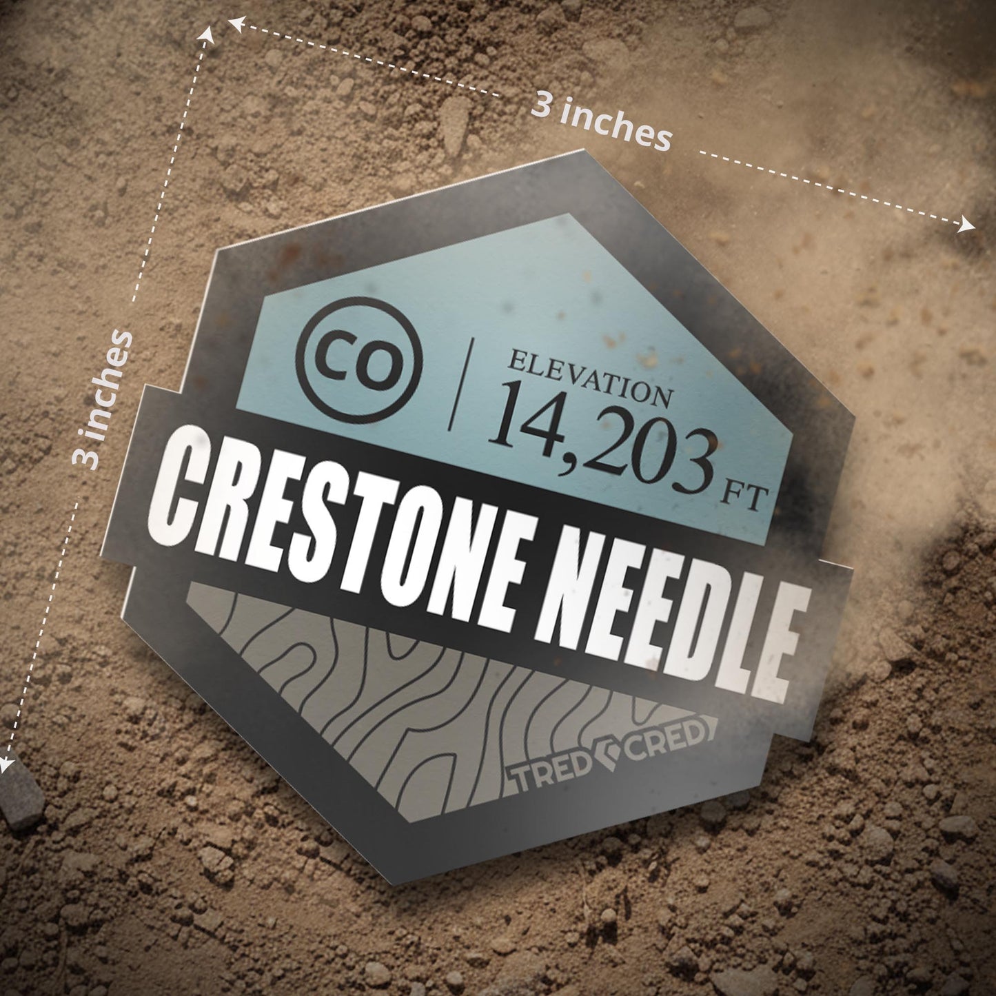 Sticker: Crestone Needle