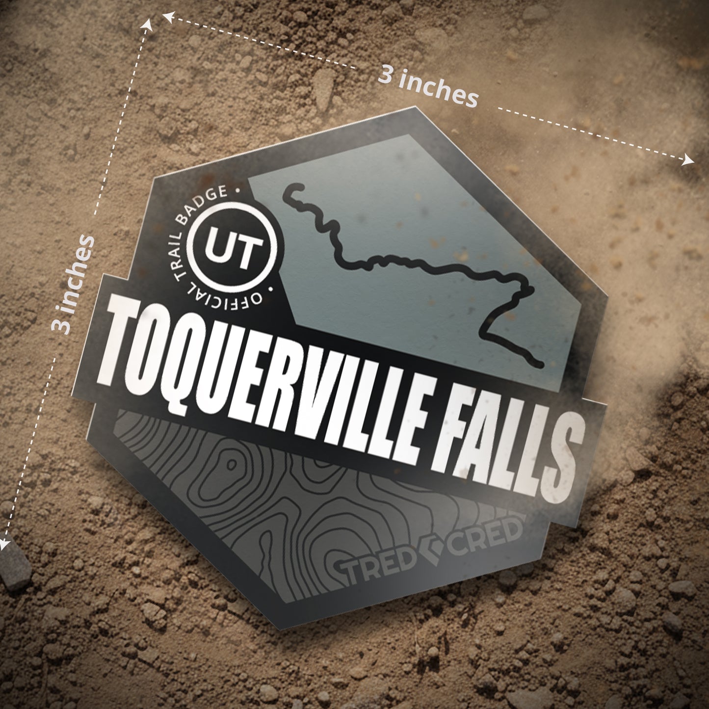 Sticker: Toquerville Falls