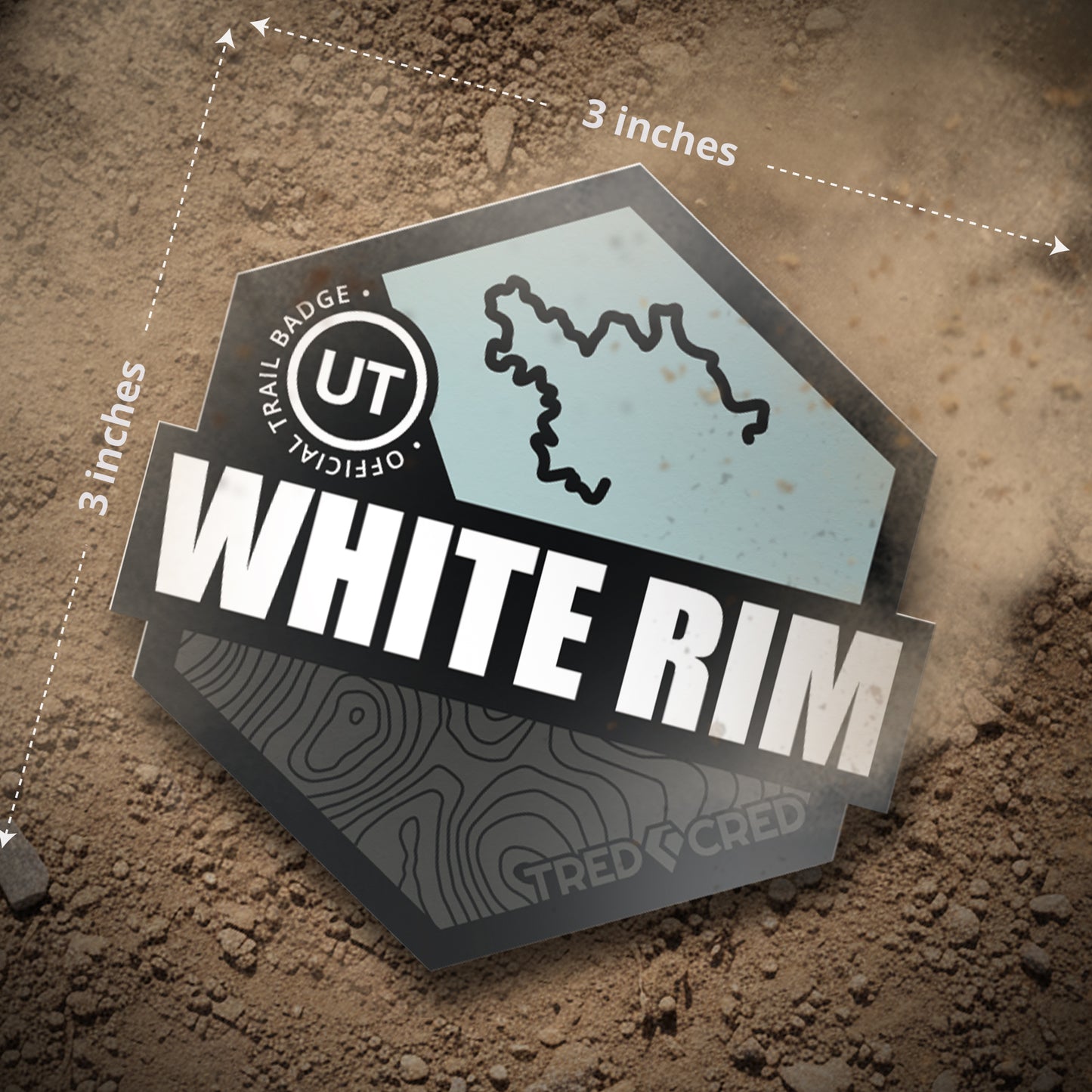 Sticker: White Rim