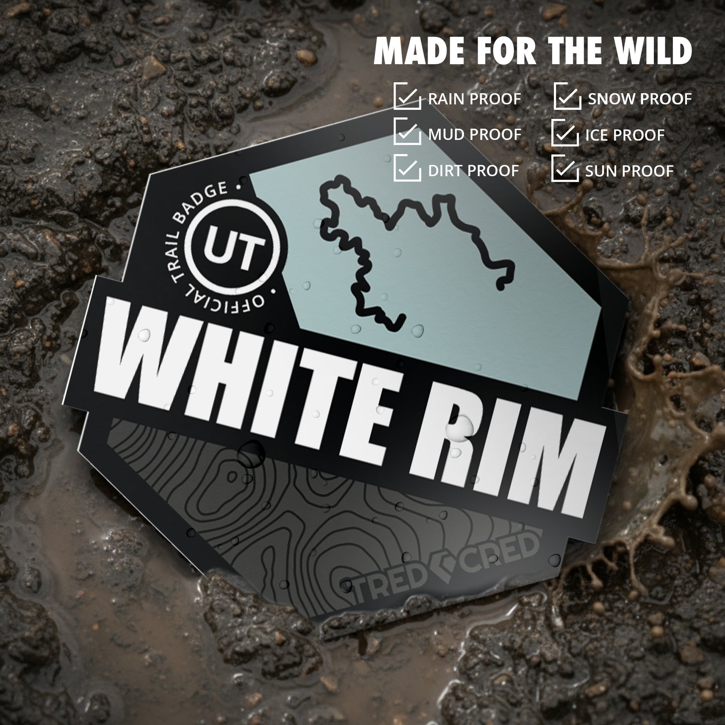 Sticker: White Rim