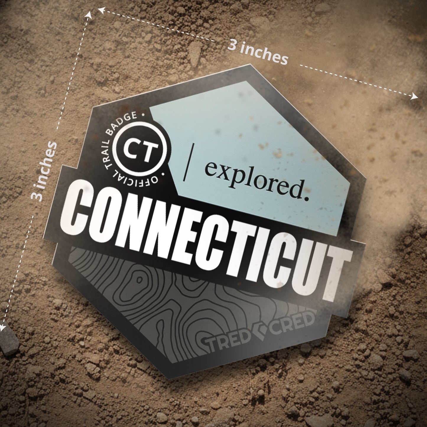 Sticker: Connecticut