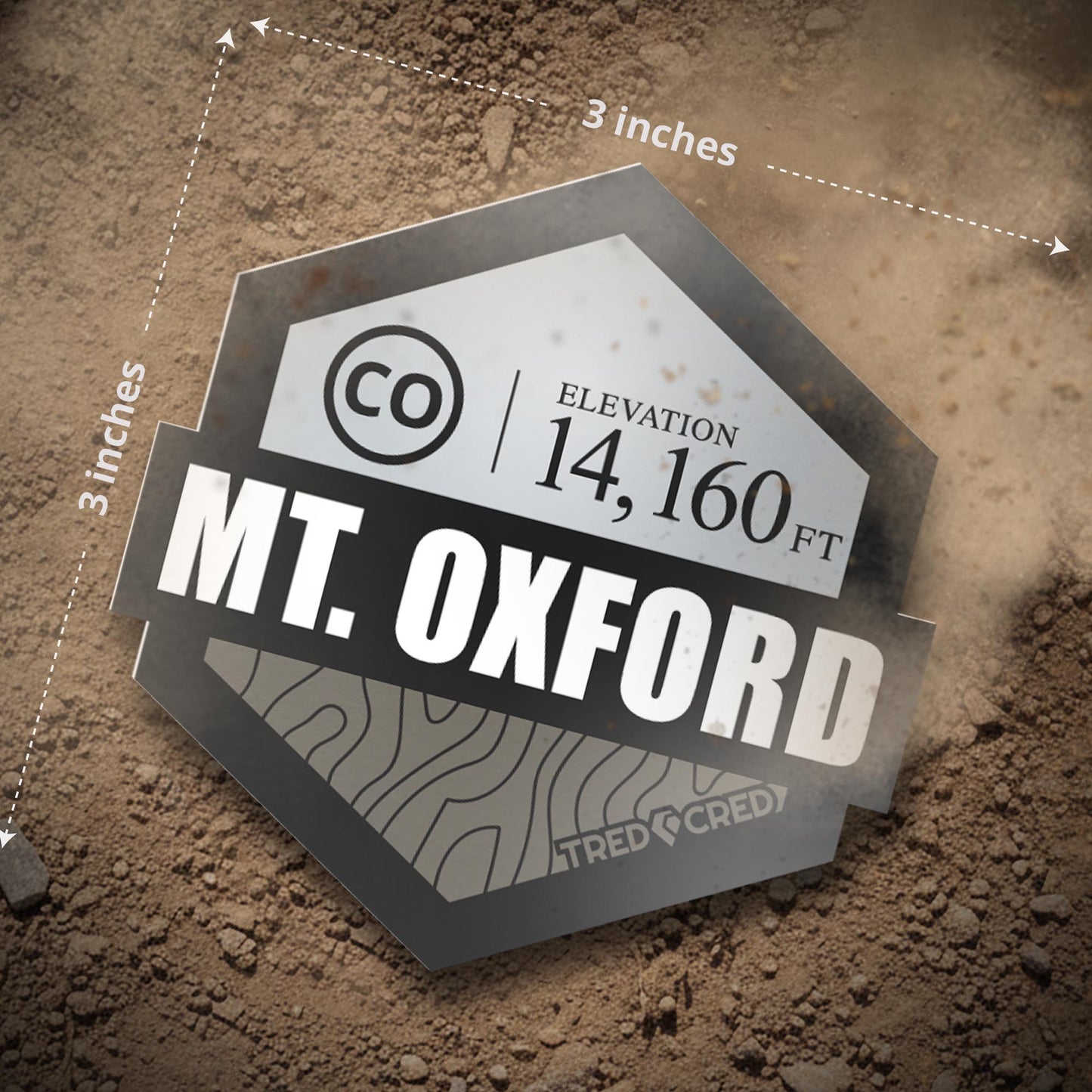 Sticker: Mount Oxford