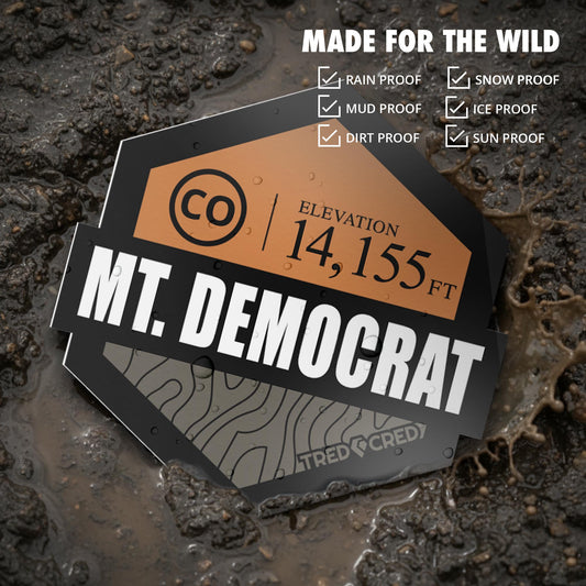 Sticker: Mount Democrat