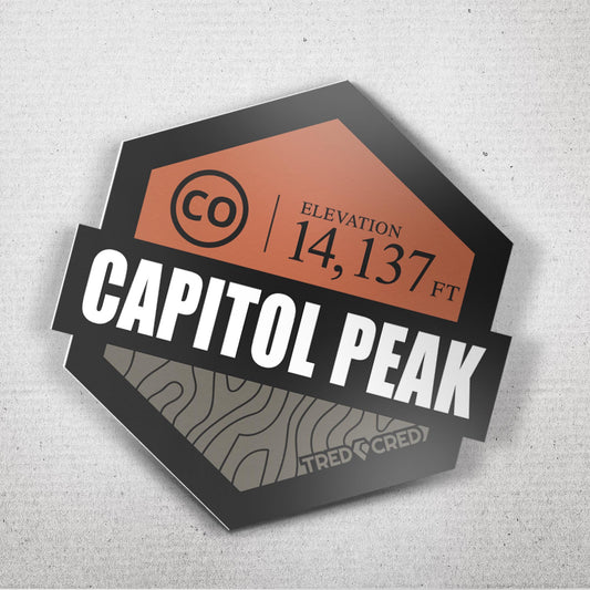 Sticker: Capitol Peak
