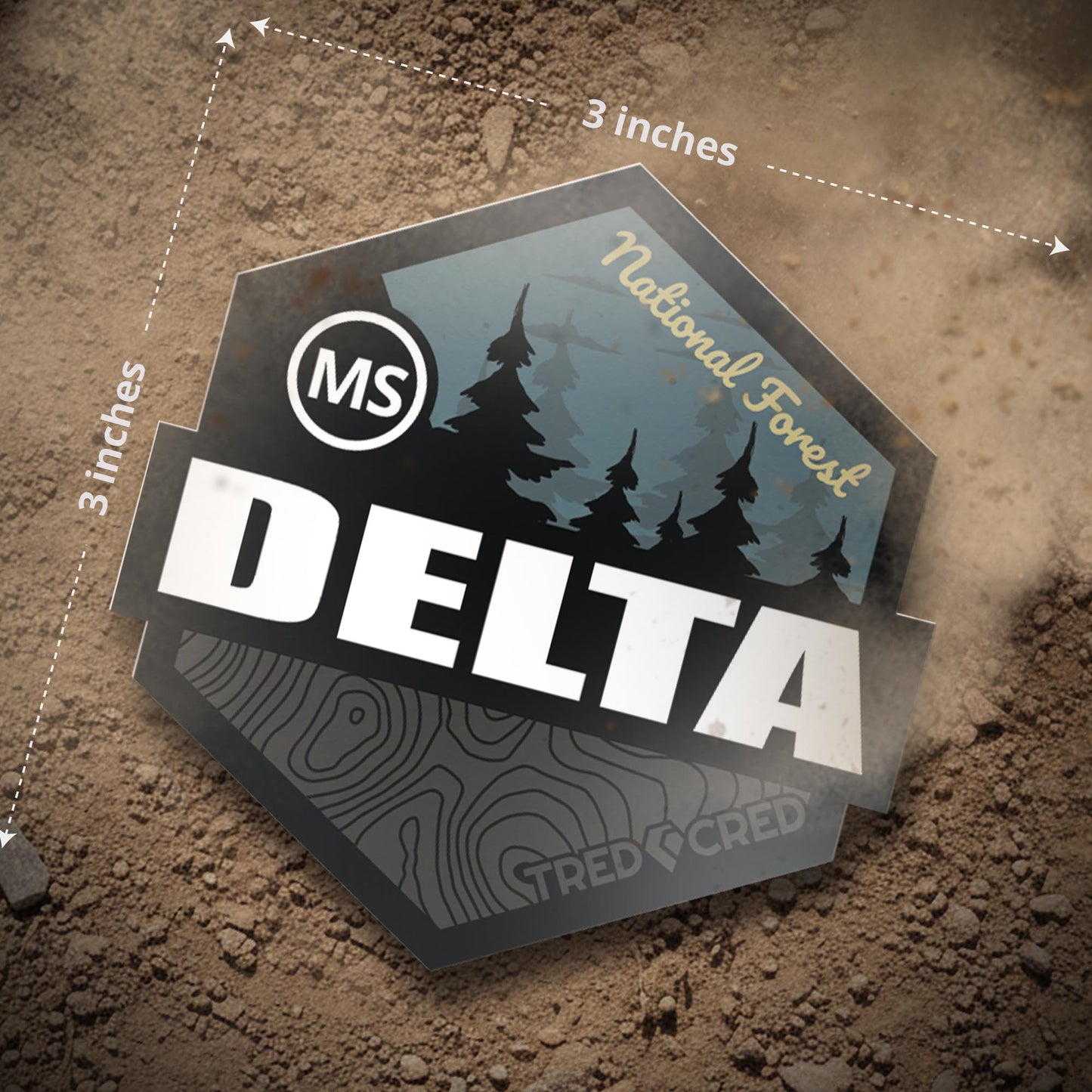 Sticker: Delta National Forest