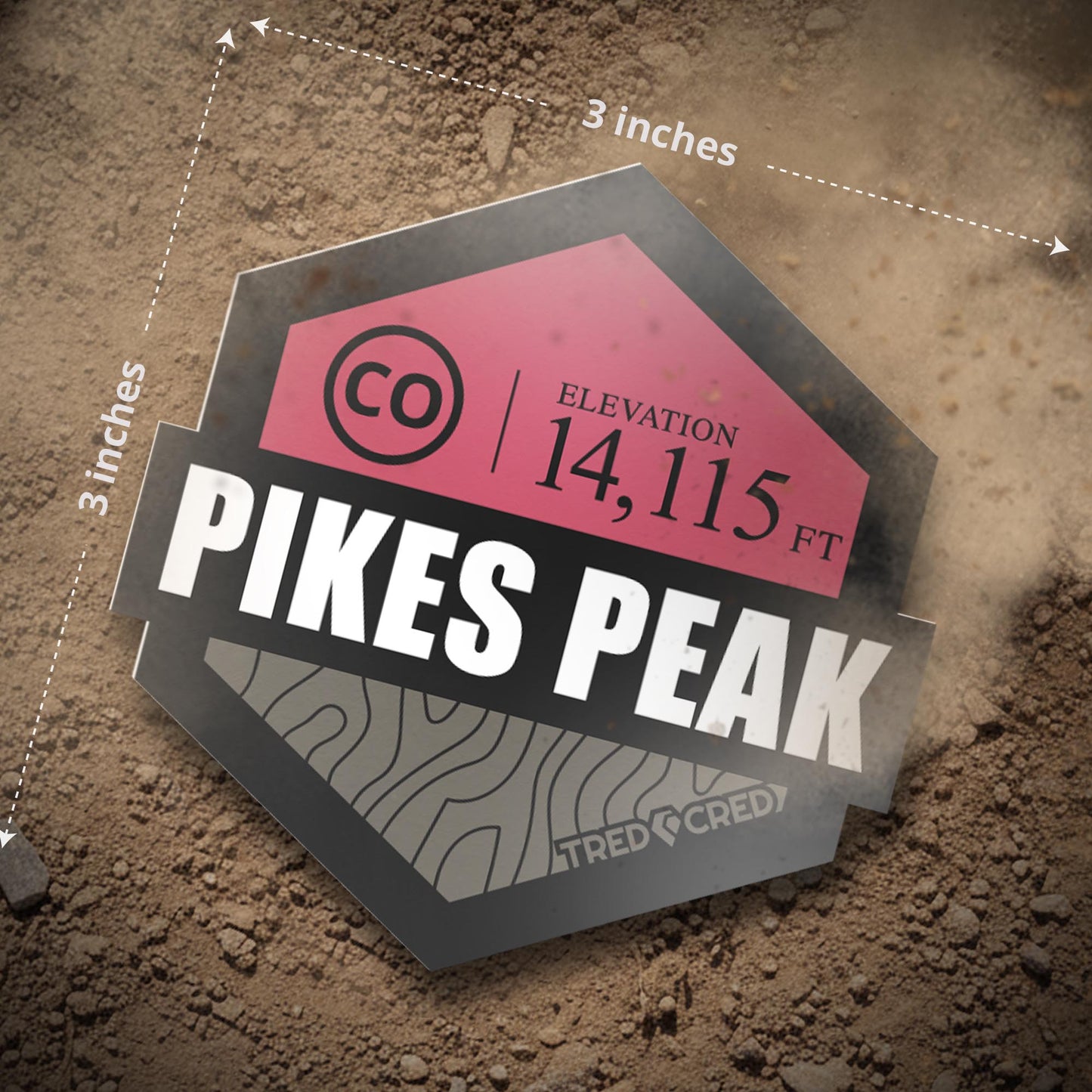 Sticker: Pikes Peak