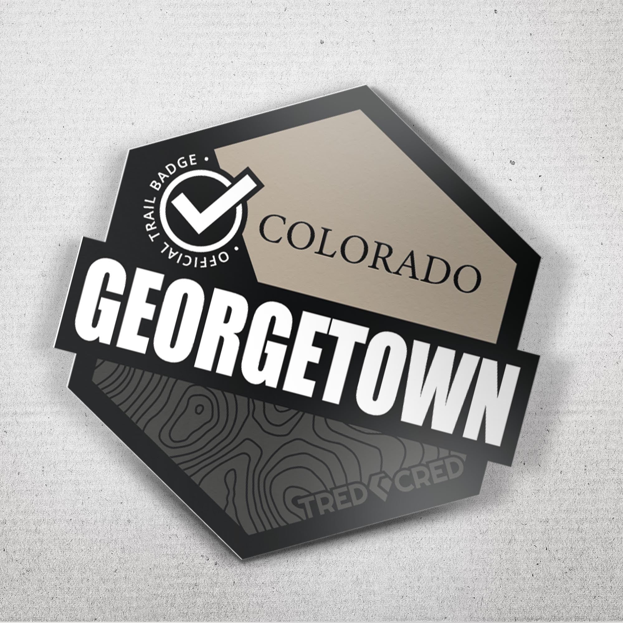 Sticker: Georgetown – Tred Cred