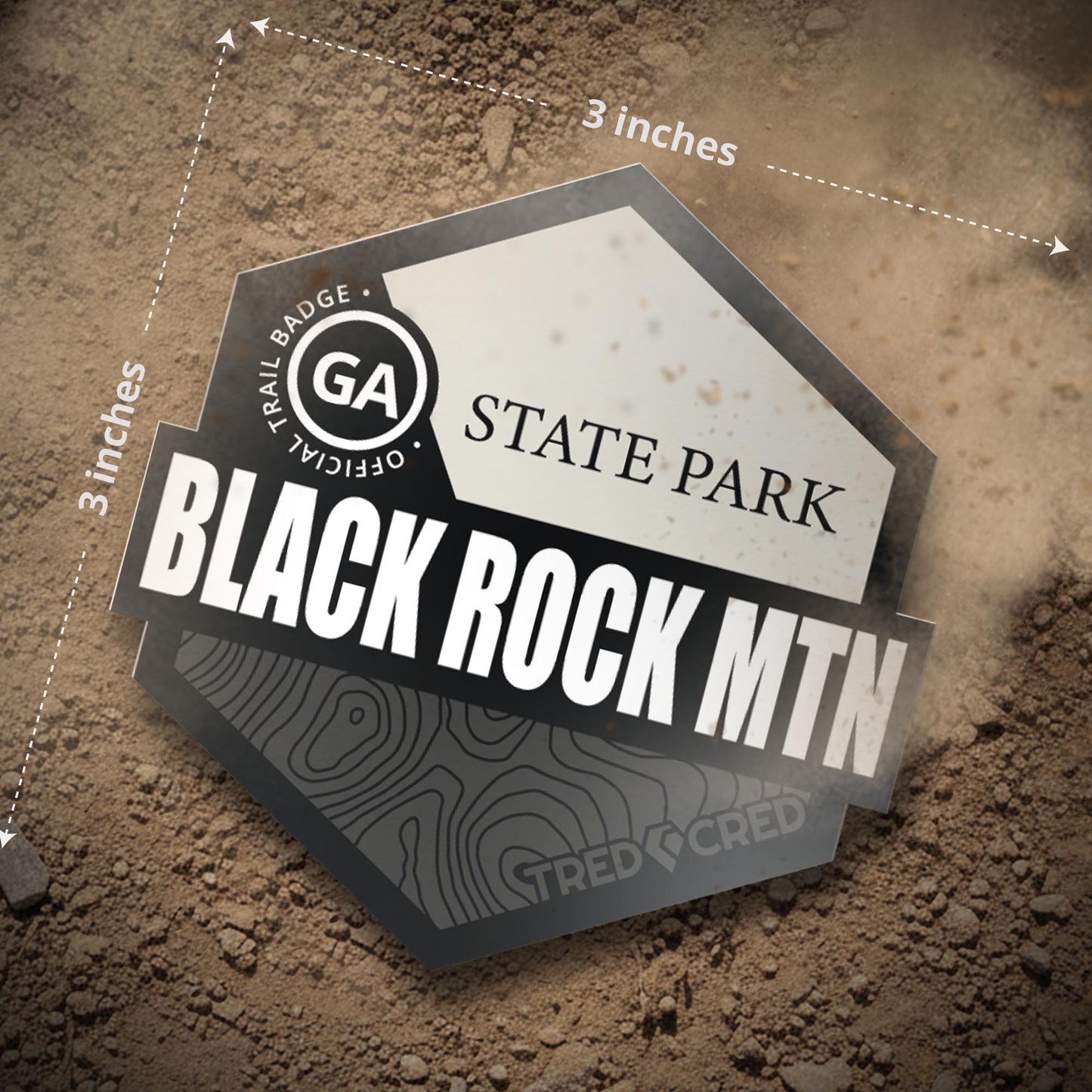 Sticker: Black Rock Mountain State Park