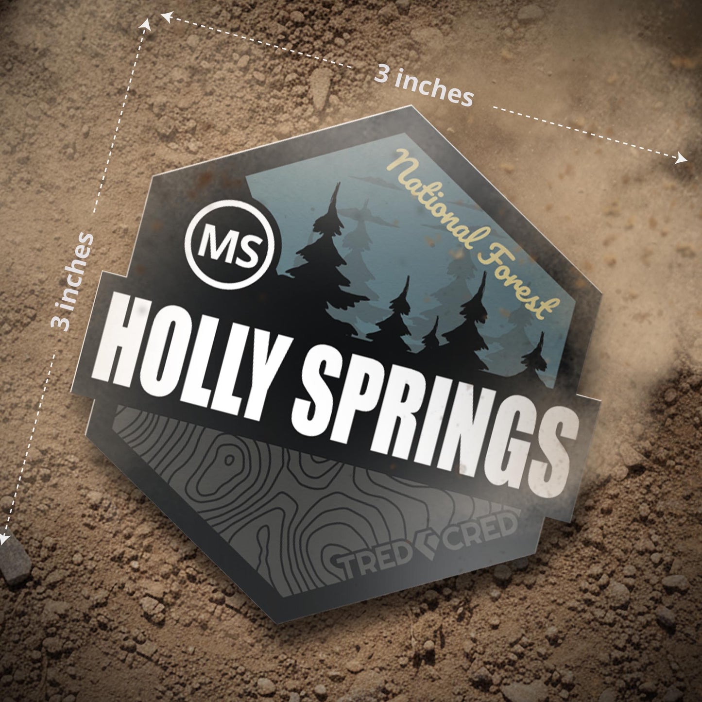 Sticker: Holly Springs National Forest