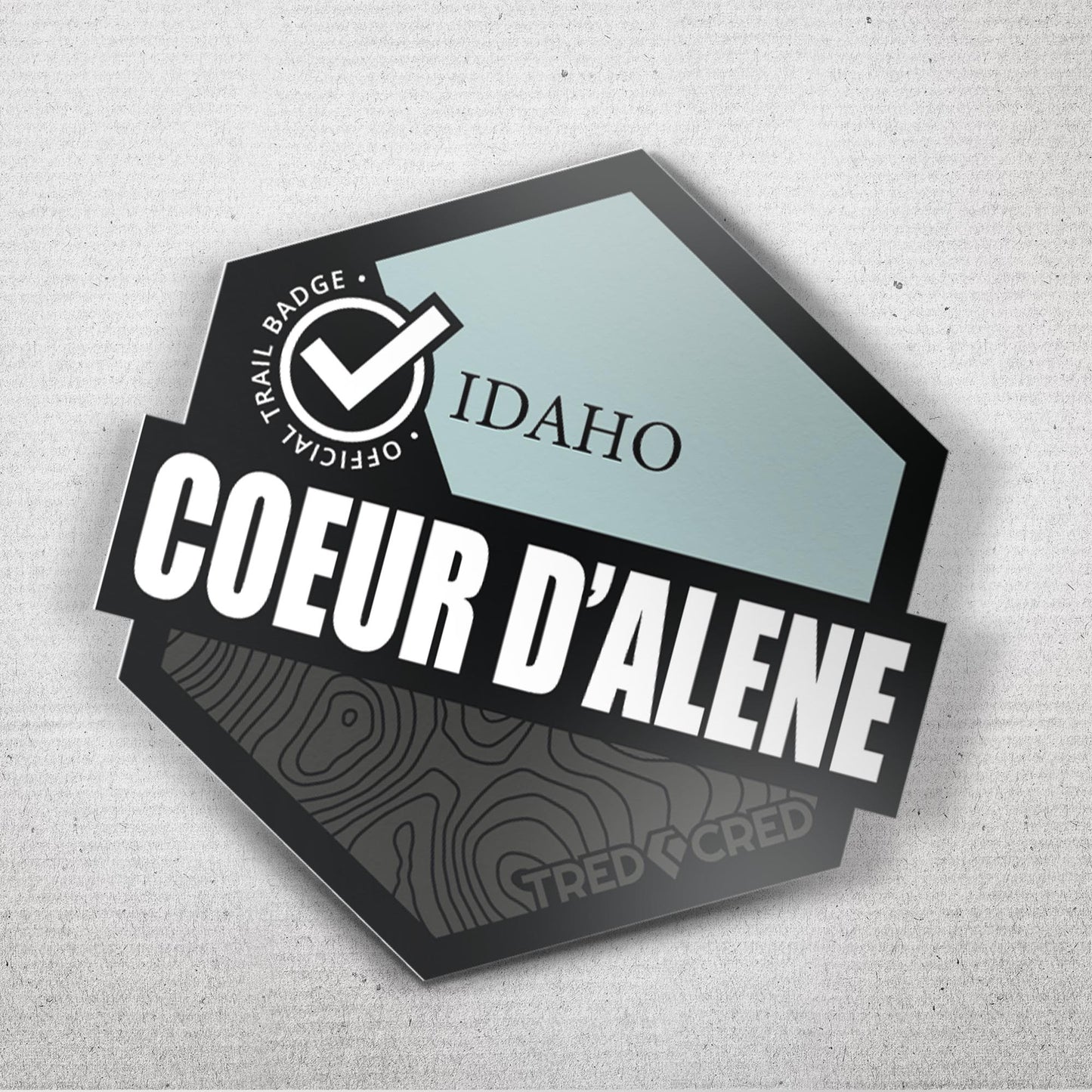 Sticker: Coeur d'Alene