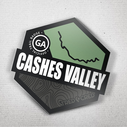 Sticker: Cashes Valley Road