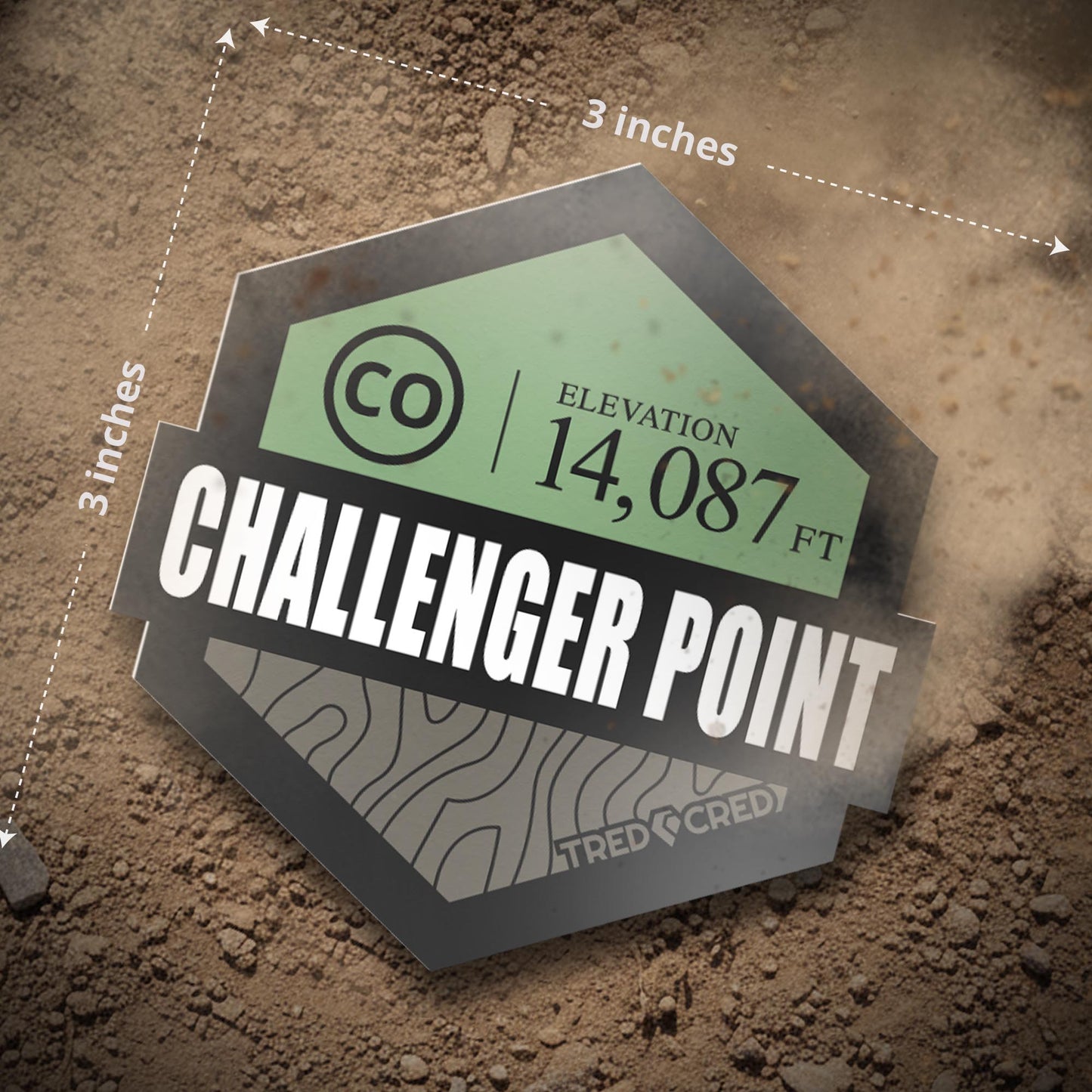 Sticker: Challenger Point