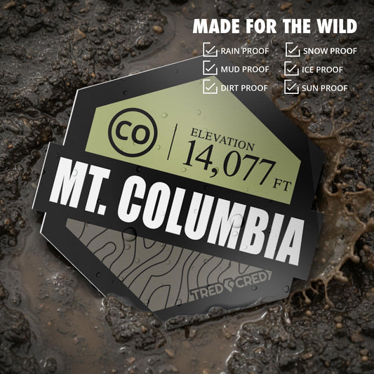 Sticker: Mount Columbia