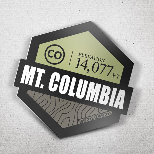 Sticker: Mount Columbia