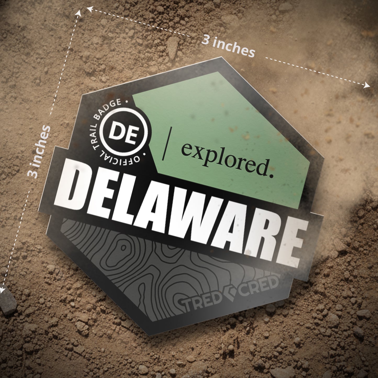 Sticker: Delaware