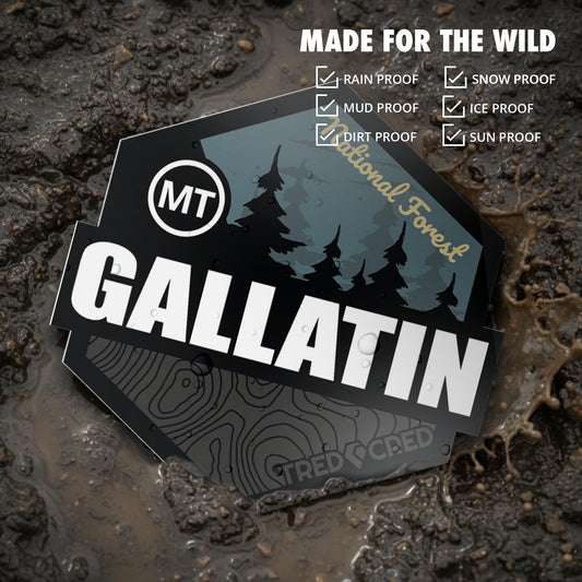 Sticker: Gallatin National Forest