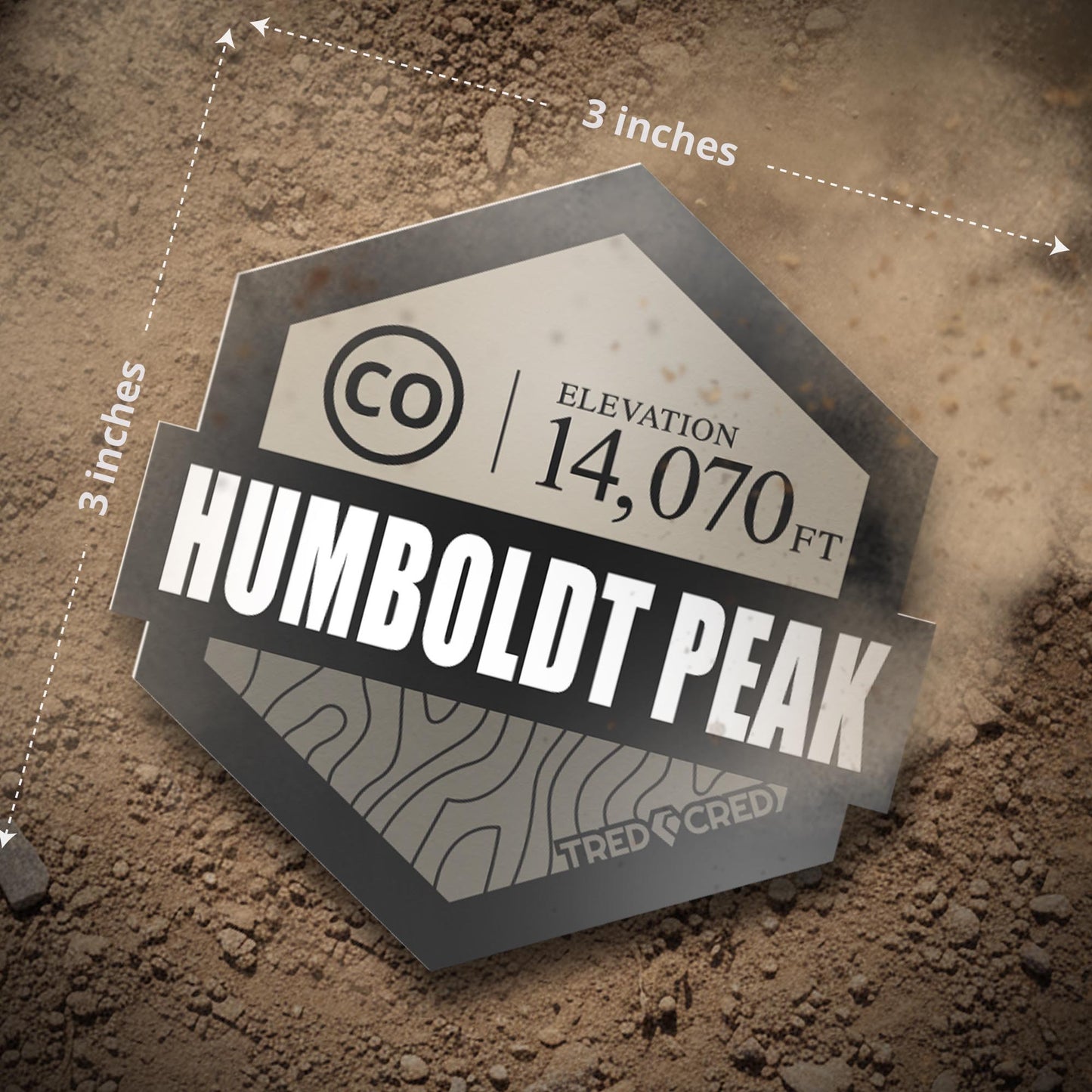 Sticker: Humboldt Peak