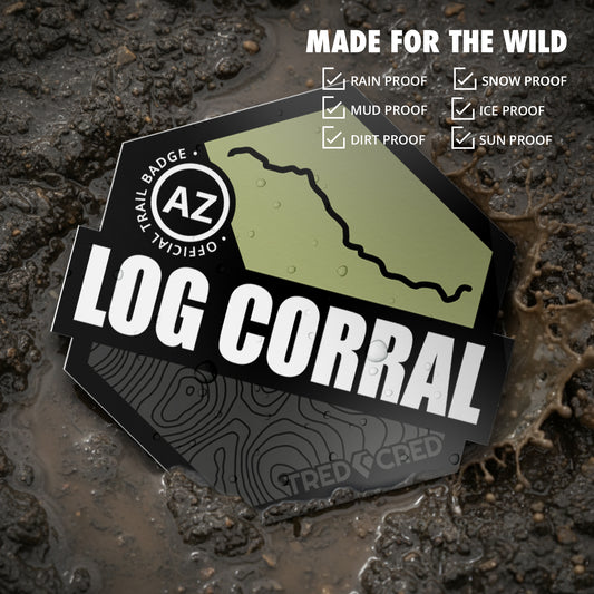 Sticker: Log Corral