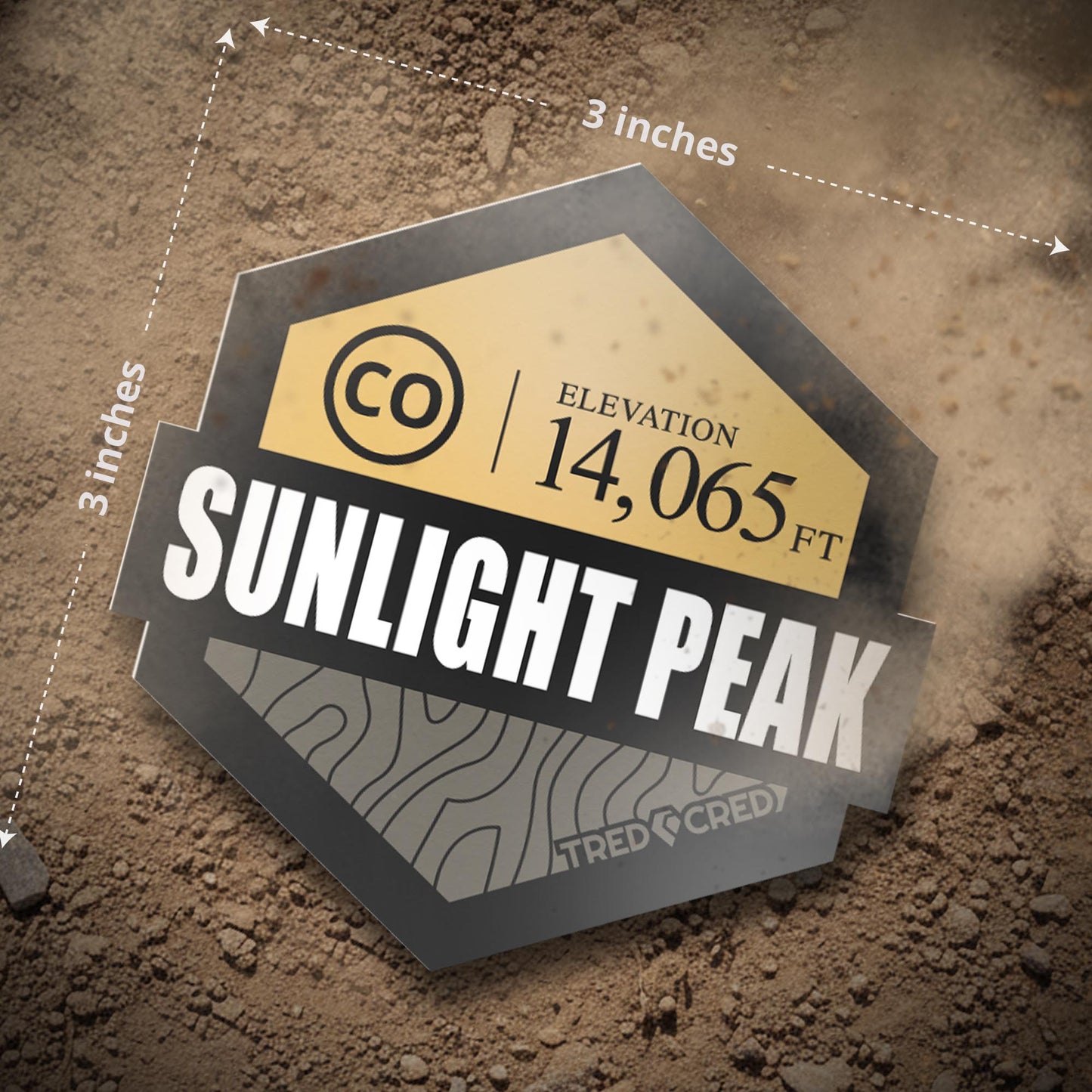 Sticker: Sunlight Peak