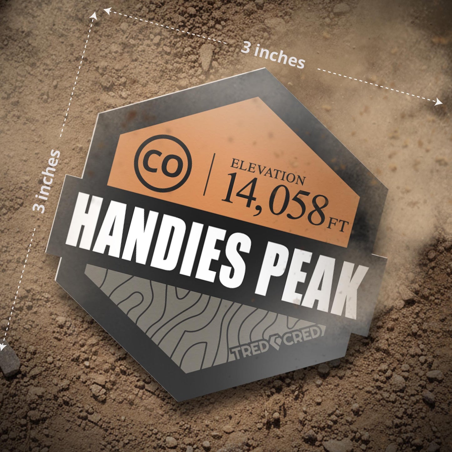 Sticker: Handies Peak