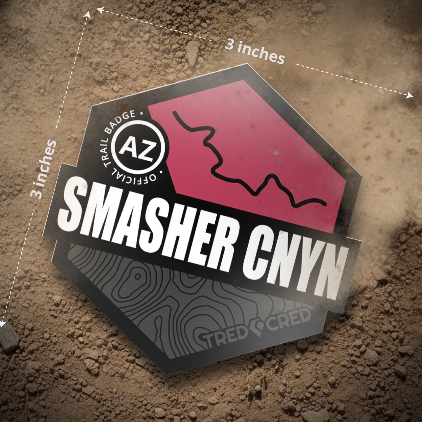 Sticker: Smasher Canyon