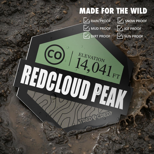 Sticker: Redcloud Peak