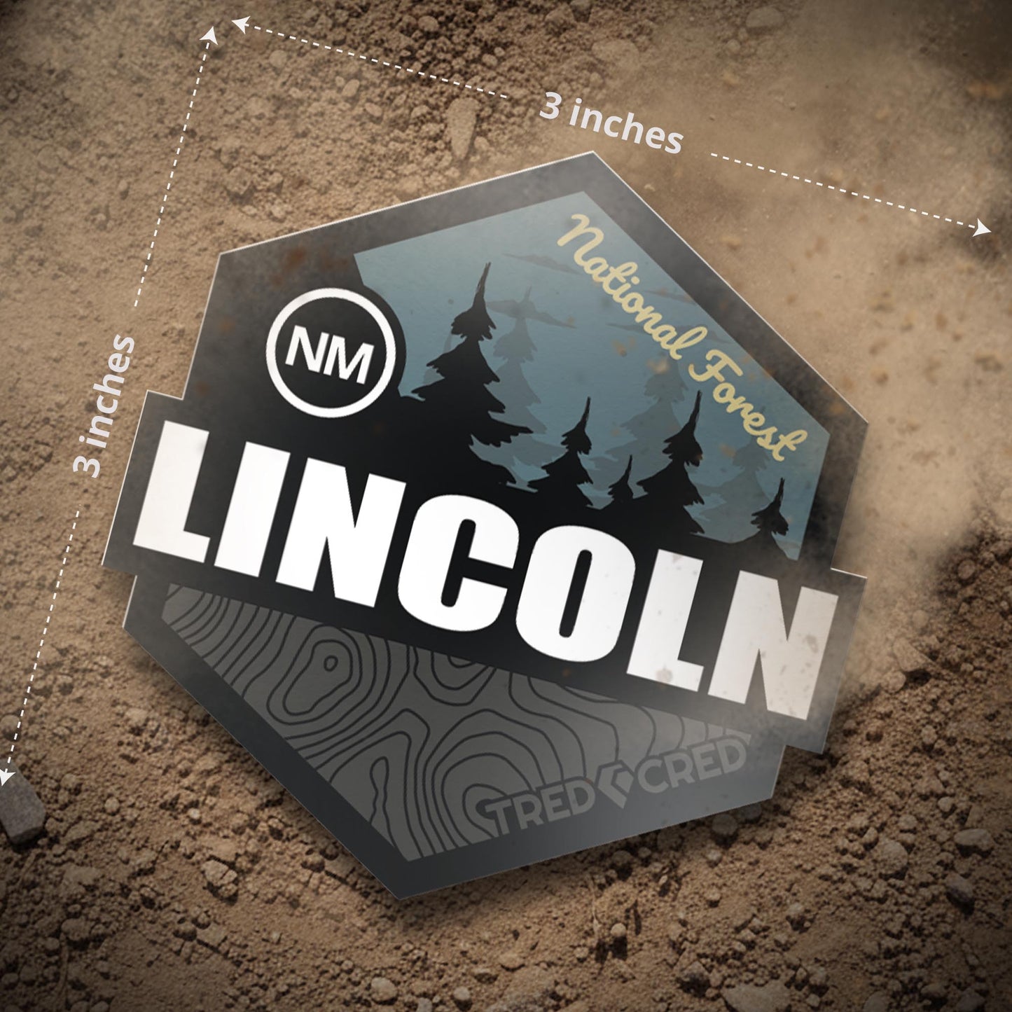 Sticker: Lincoln National Forest