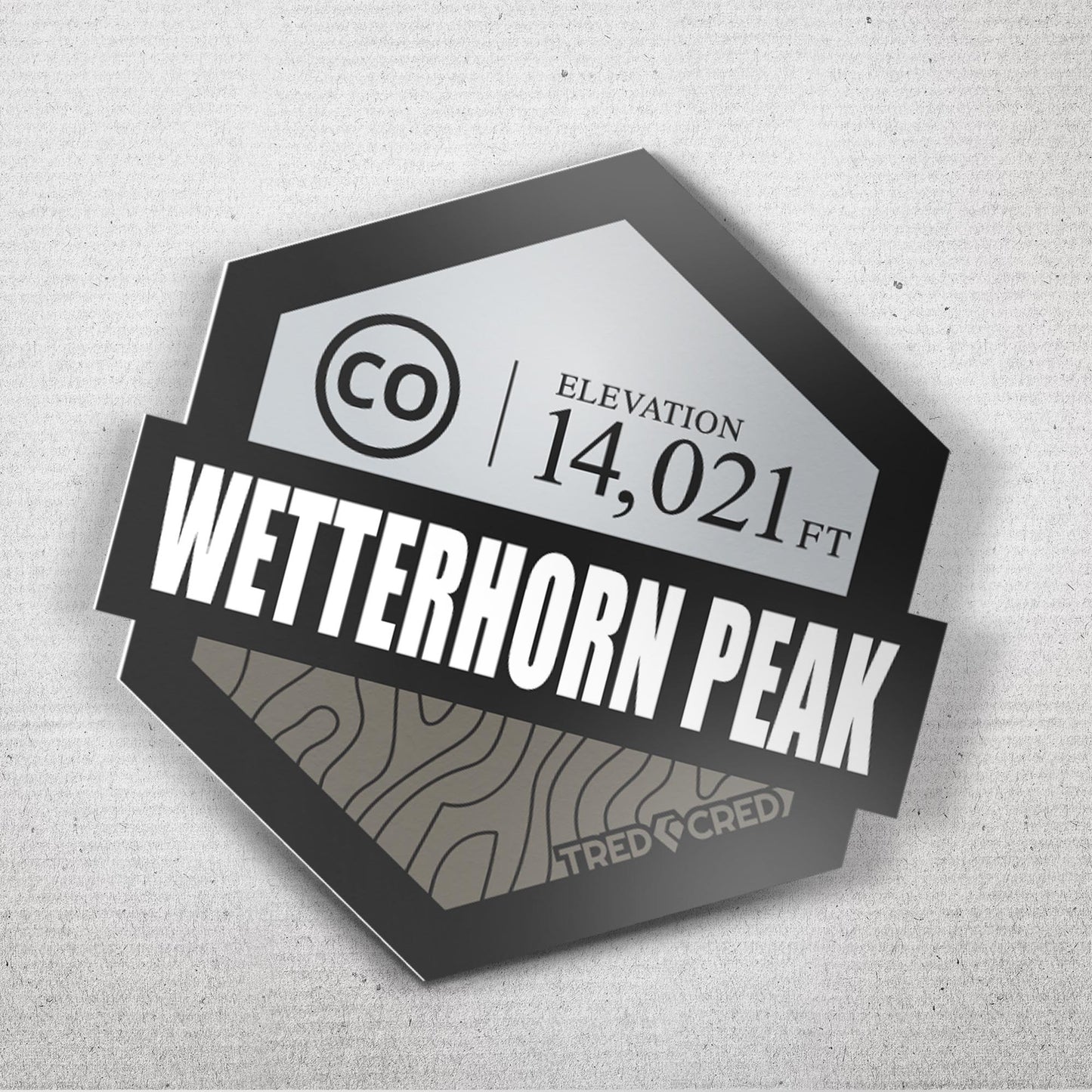 Sticker: Wetterhorn Peak