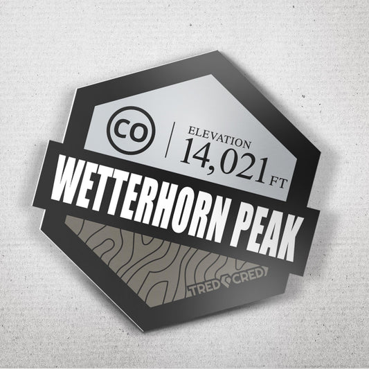 Sticker: Wetterhorn Peak