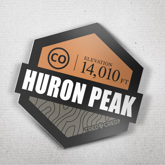 Sticker: Huron Peak