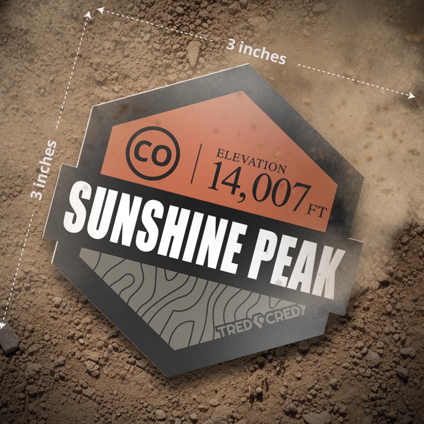 Sticker: Sunshine Peak