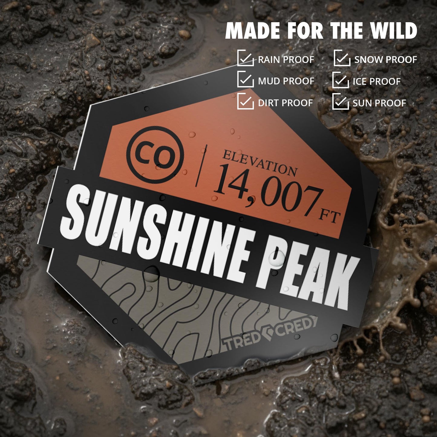 Sticker: Sunshine Peak