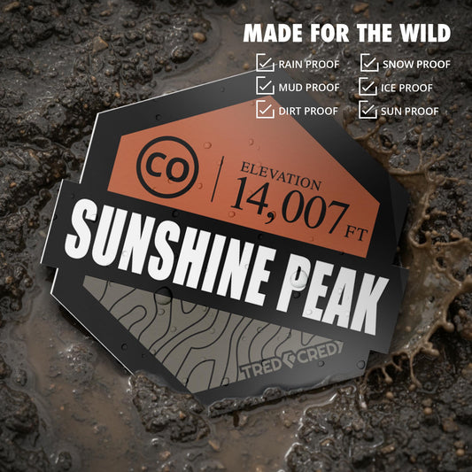 Sticker: Sunshine Peak