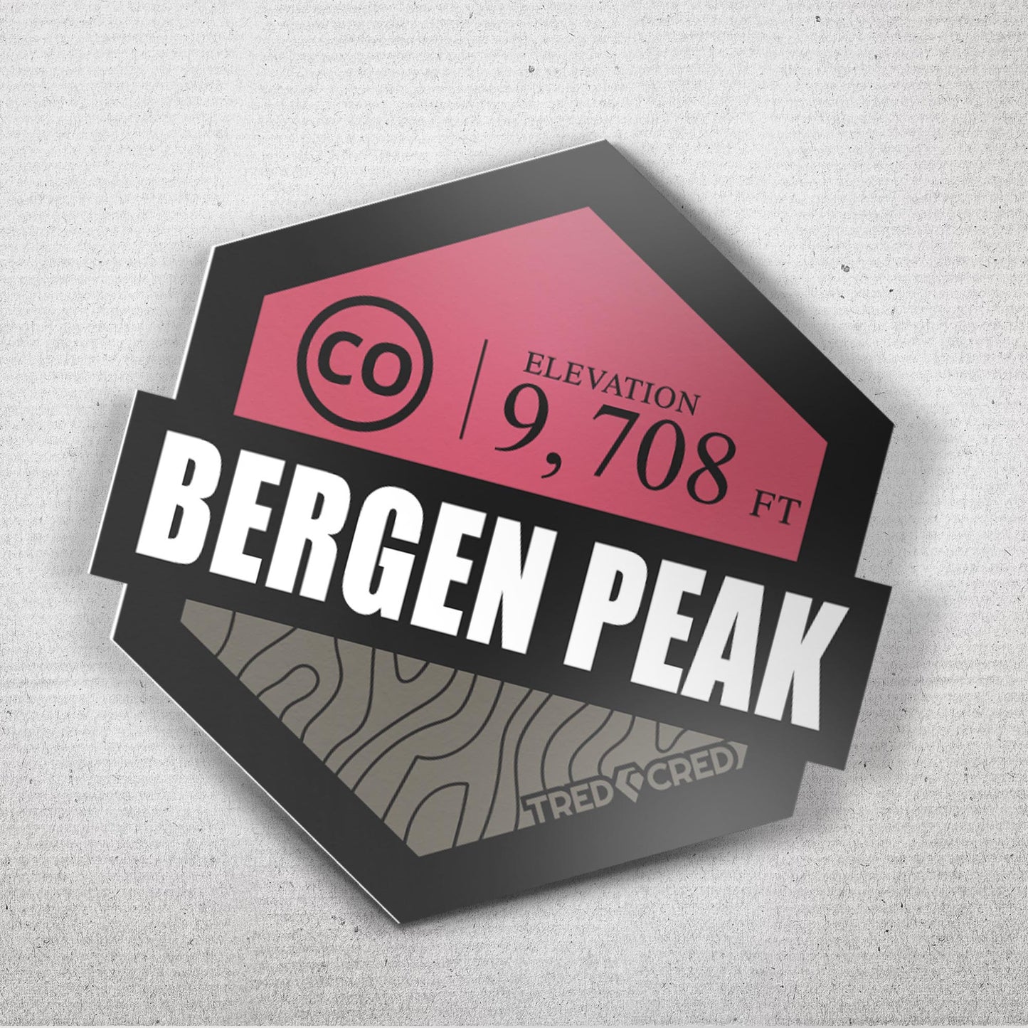 Sticker: Bergen Peak