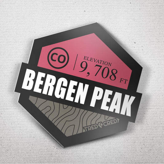 Sticker: Bergen Peak